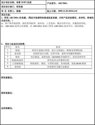 產(chǎn)品設計開發(fā)任務書——技術(shù)開發(fā)部分